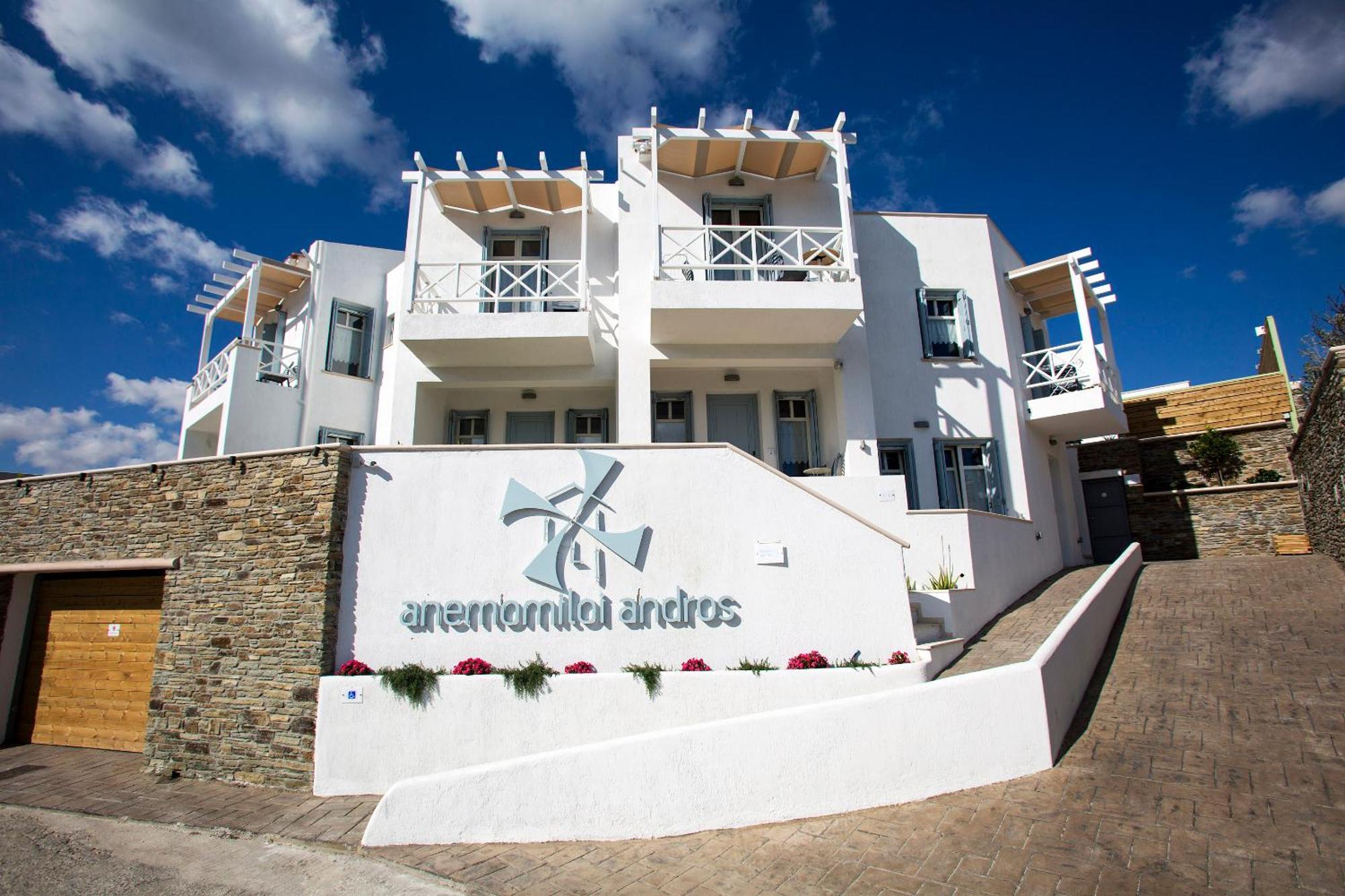Anemomiloi Andros Andros Town Exterior foto