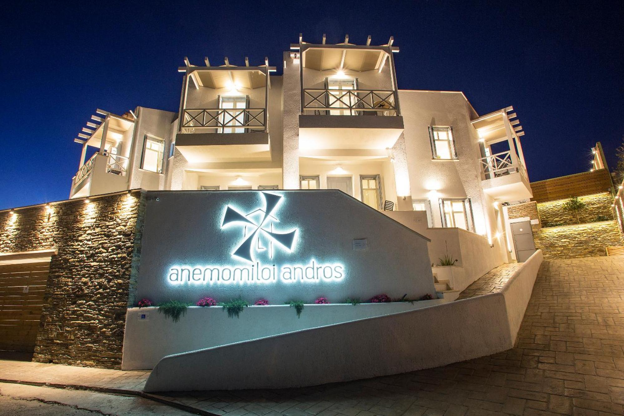 Anemomiloi Andros Andros Town Exterior foto