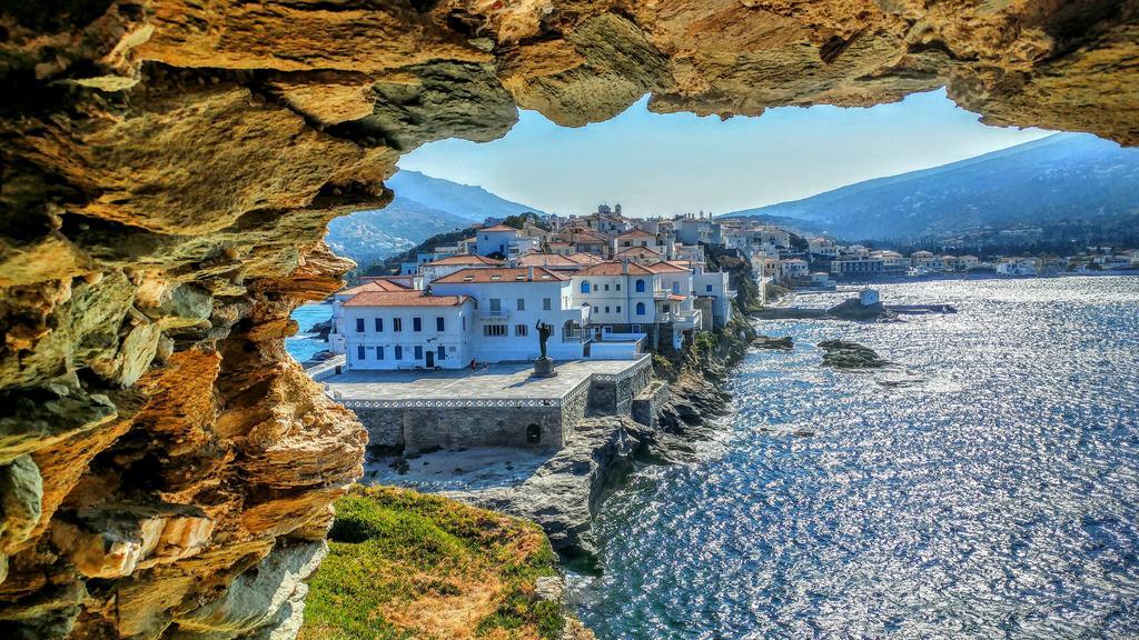 Anemomiloi Andros Andros Town Exterior foto